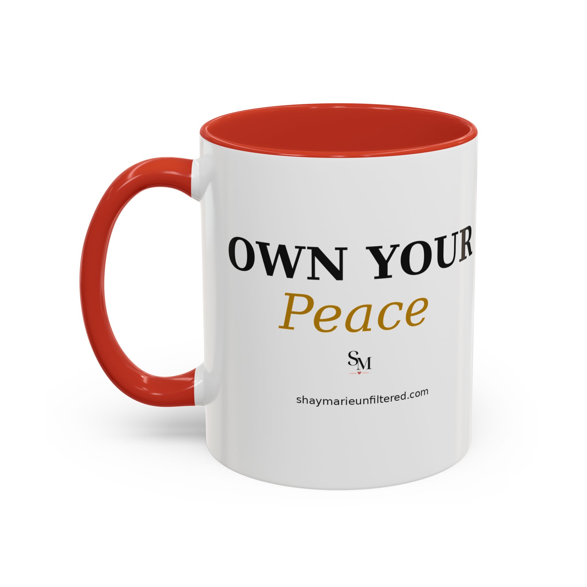 Accent Coffee Mug — "Protect it. Choose it. Live it." Inspirational Coffee Mug - Image 15