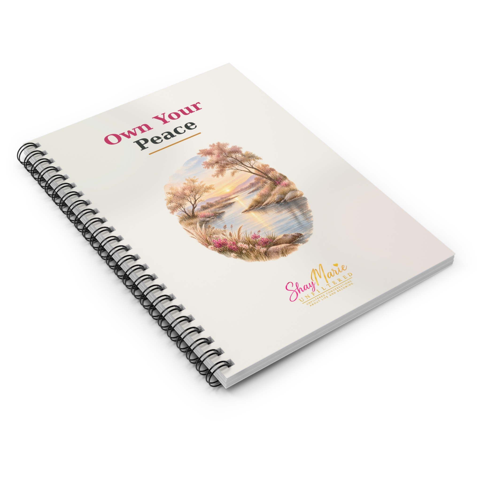 Own Your Peace Spiral Notebook - Image 3